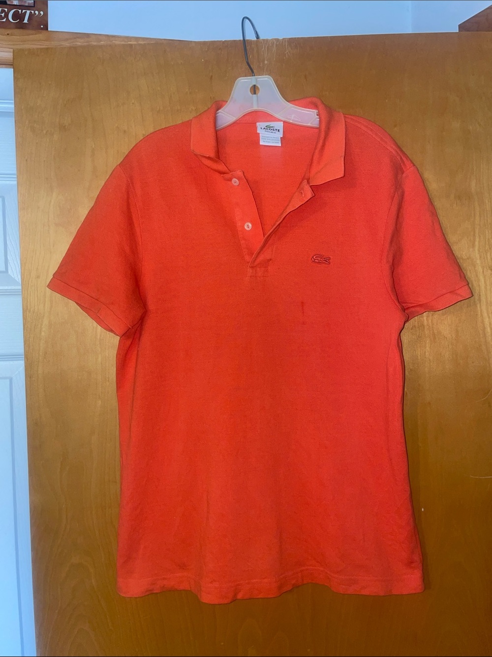 Lacoste polo shirt size 5 (large)